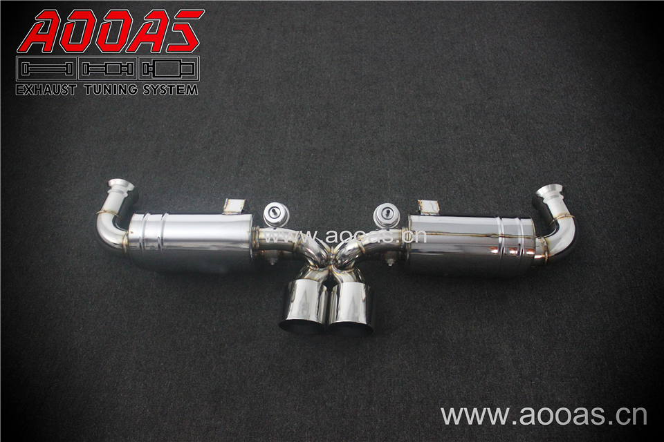 Porsche 911 GT3 3.8 All SS304 / Valvetronic Muffler System